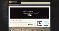 Desktop Screenshot of courtroompresentationsinc.com